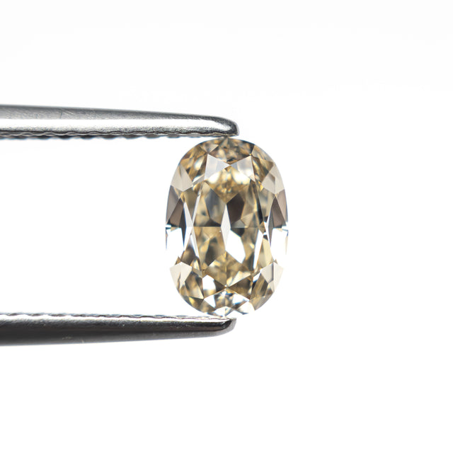 IN STUDIO _ 0.93ct 7.13x4.89x3.34mm VS1 C4 Modern Antique Old Mine Cut