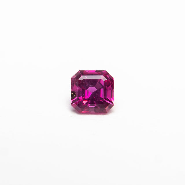 0.33ct 3.77x3.77x2.61mm Cut Corner Square Step Cut Sapphire 27955-21