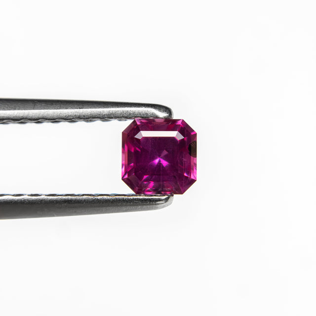 0.33ct 3.77x3.77x2.61mm Cut Corner Square Step Cut Sapphire 27955-21