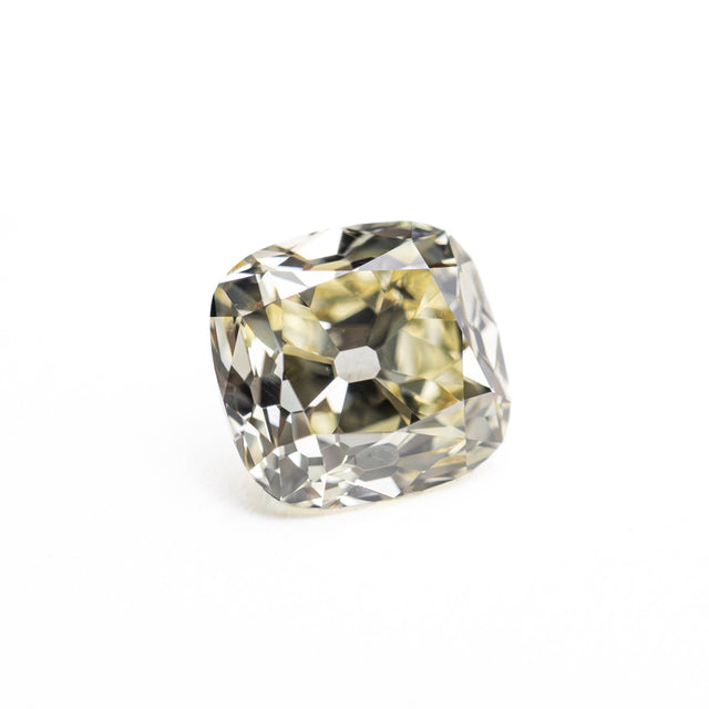 1.64ct 6.90x6.58x4.45mm VS1 Light Yellow Modern Antique Old Mine Cut 🇨🇦 27992-01