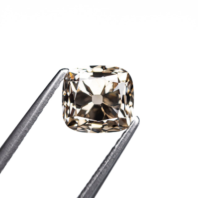 1.29ct 6.29x5.90x4.28mm SI1 C3 Modern Antique Old Mine Cut 🇨🇦 28006-01
