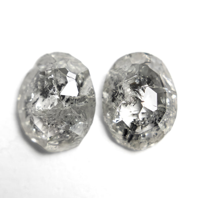 2.92cttw 2pc 8.66x6.67x3.02mm 8.39x6.40x3.09mm Polished Raw Diamond Matching Pair 🇨🇦 28178-01