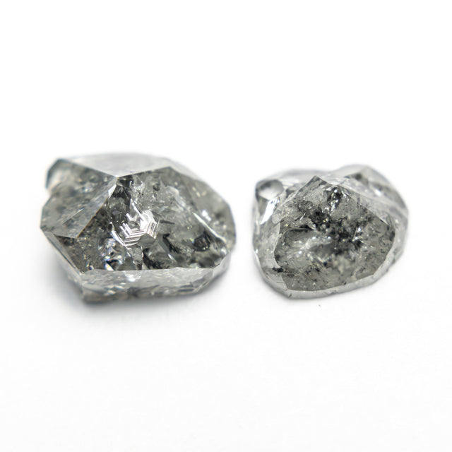 2.67cttw 2pc 8.32x6.80x4.01mm 6.62x6.17x3.03mm Polished Raw Diamond Matching Pair 🇨🇦 28182-01