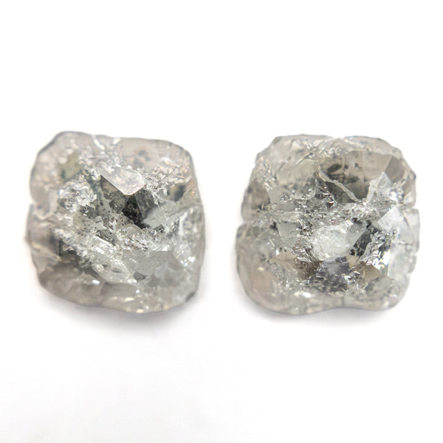 3.53cttw 2pc 9.01x8.51x4.21mm 8.84x8.70x3.89mm Polished Raw Diamond Matching Pair 🇨🇦 28184-01