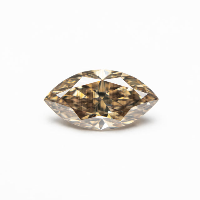 1.16ct 10.04x5.31x3.69mm VS1 C6 Champagne Marquise Brilliant 🇨🇦 28301-01