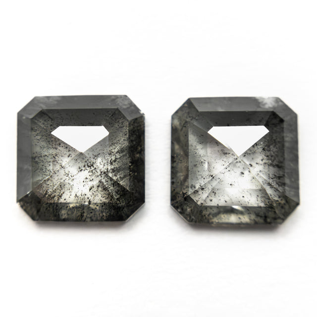 3.10cttw 7.25x7.27x2.85mm Cut Corner Square Rosecut Matching Pair 28343-01