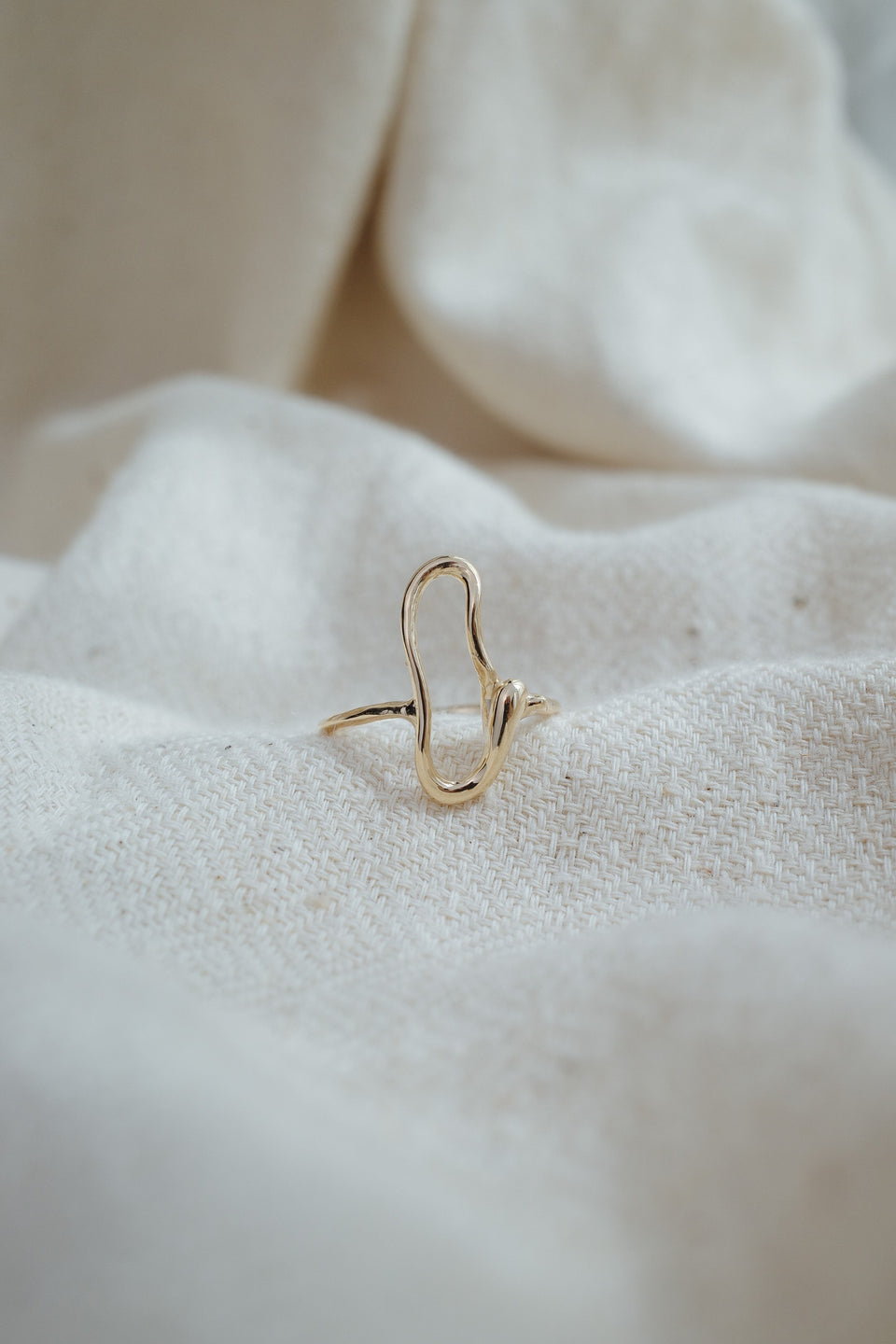 Gold Swirl Ring