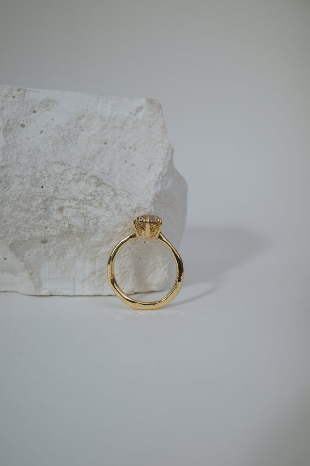 2/ Modern Antique Champagne Old European Cut