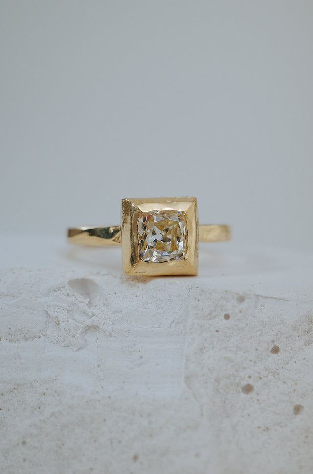 5/ Modern Antique Rectangle Old Cut