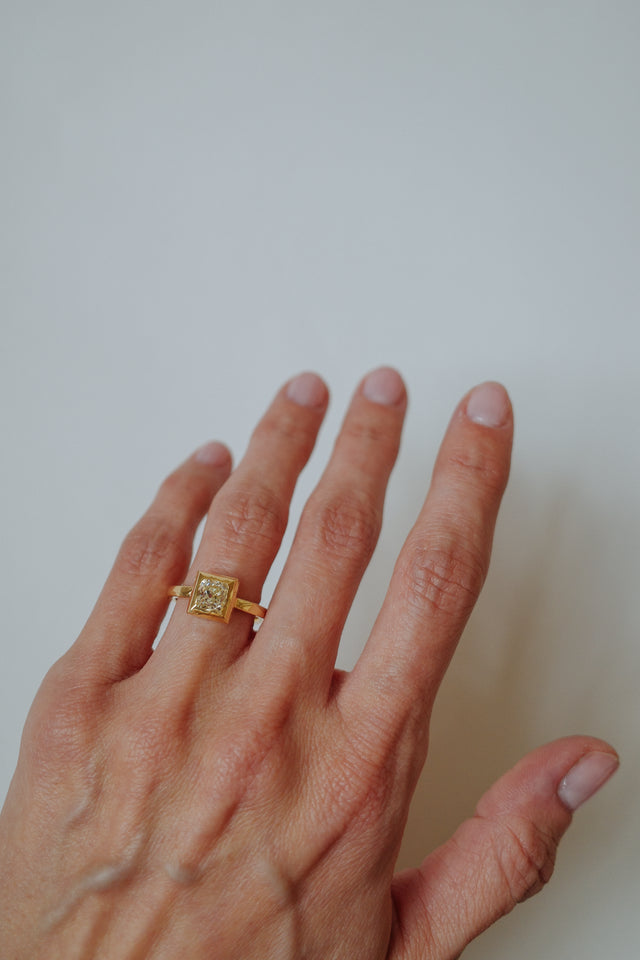 5/ Modern Antique Rectangle Old Cut