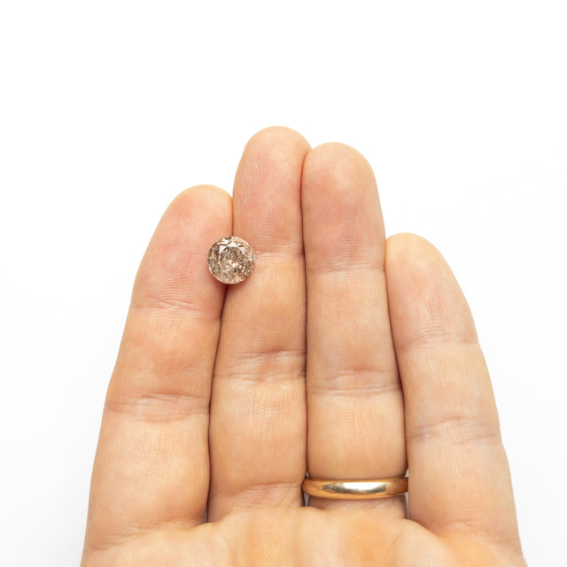 IN SHOP _ 4.02ct 9.70mm x 6.72mm Round Brilliant Diamond