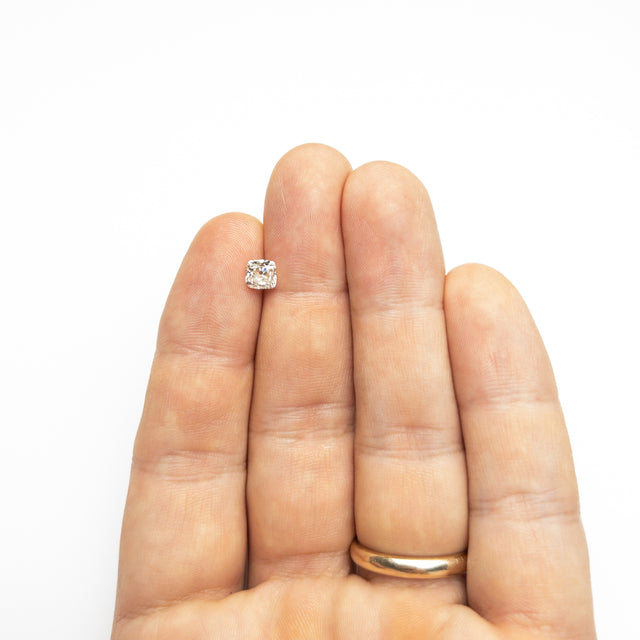 IN SHOP _ 1.0ct Rectangle Modern Antique Cut White Diamond