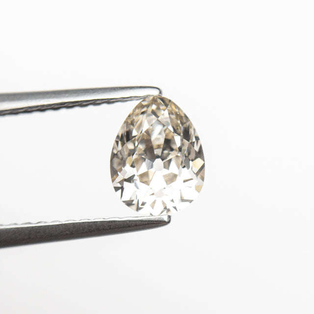 IN SHOP _ 1.01ct Pear Modern Antique Cut White Diamond