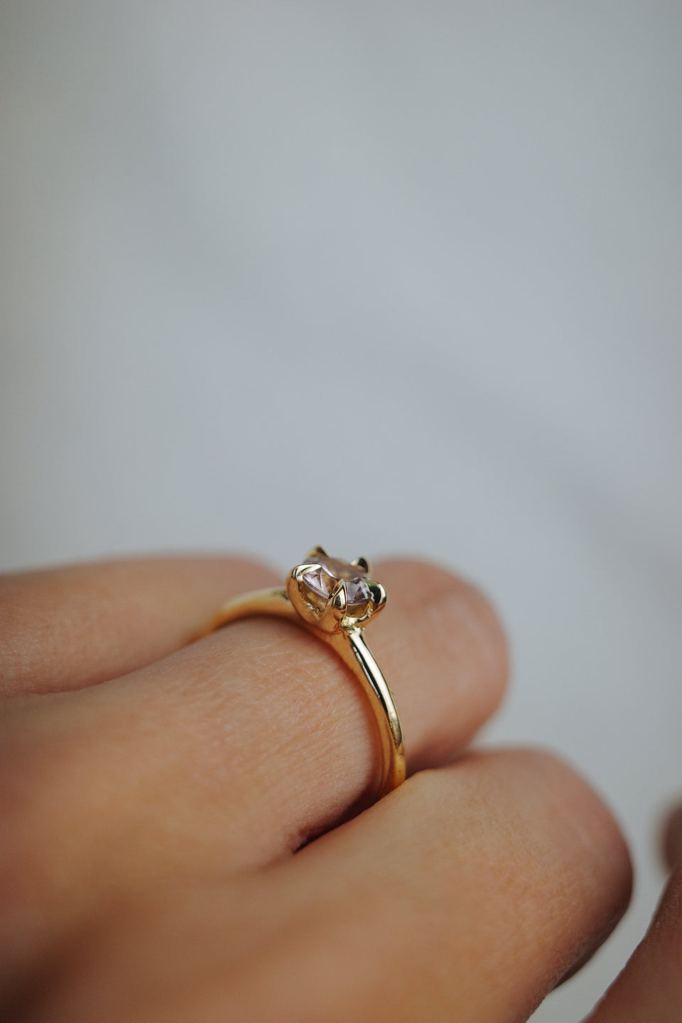 Five Prong Solitaire Rings