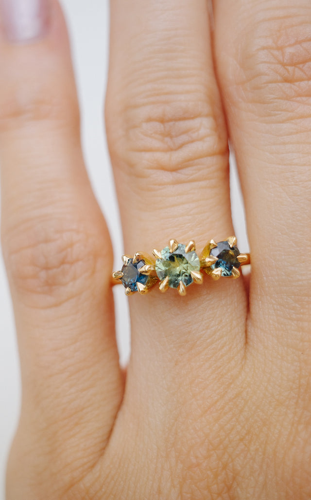Yellow Gold Trilogy Ring