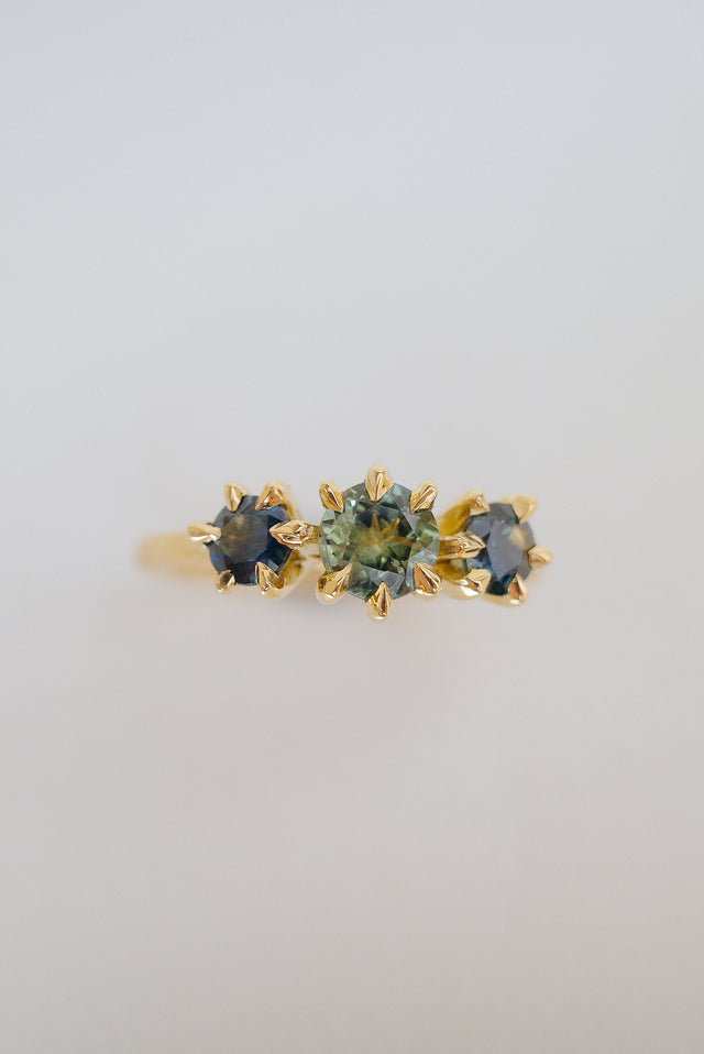 Yellow Gold Trilogy Ring