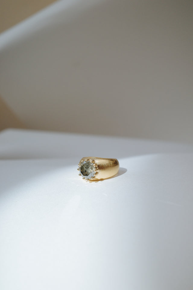 Diamond Dome Ring