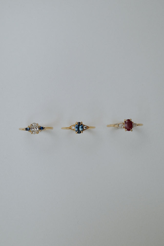 Three Stone Rings