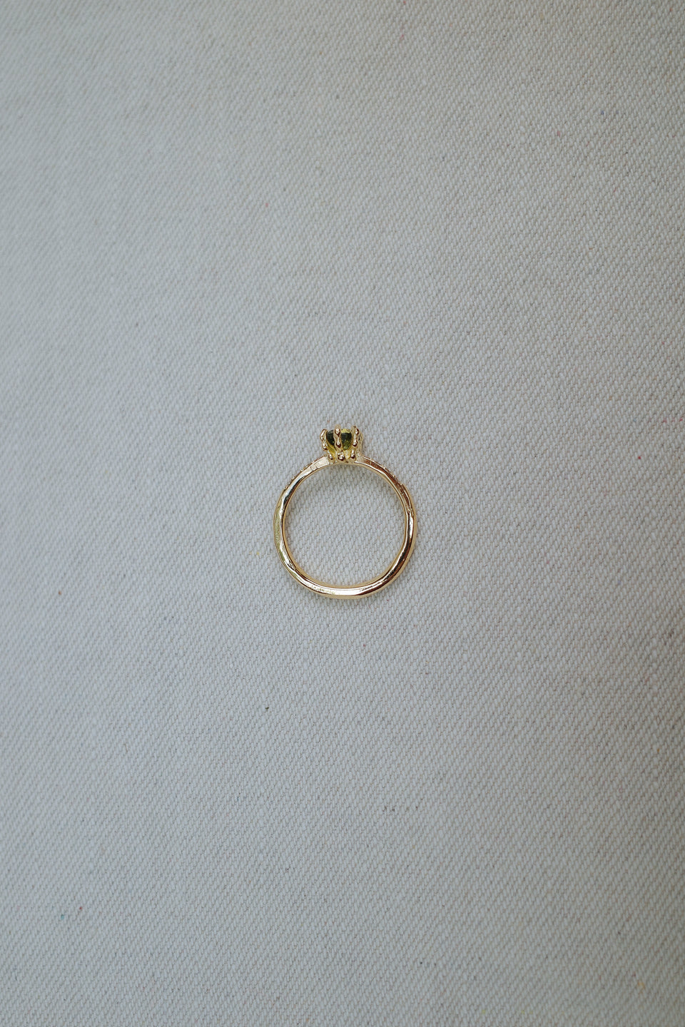 |Semi Bespoke| Dotted Crown Pavé Ring
