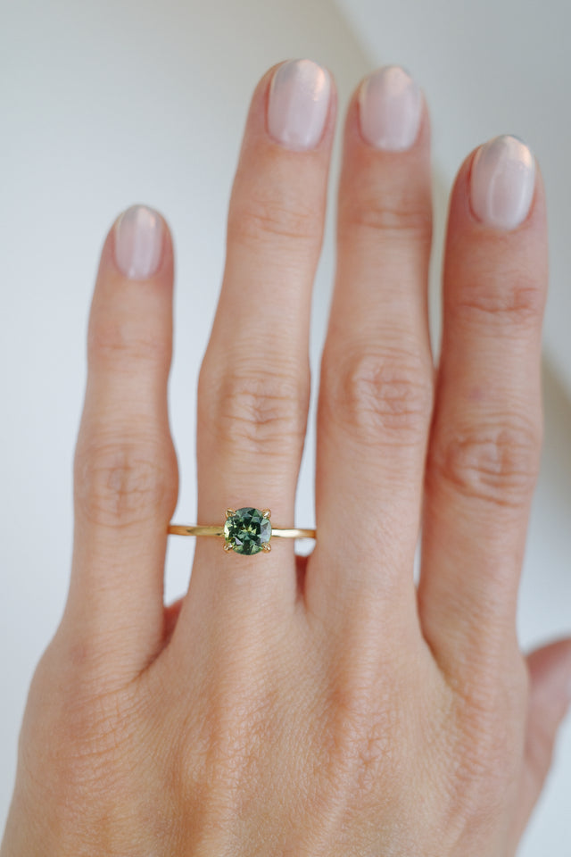 Four Prong Solitaire Ring
