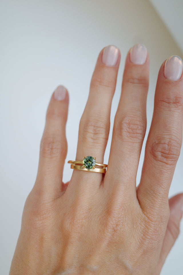 Four Prong Solitaire Ring