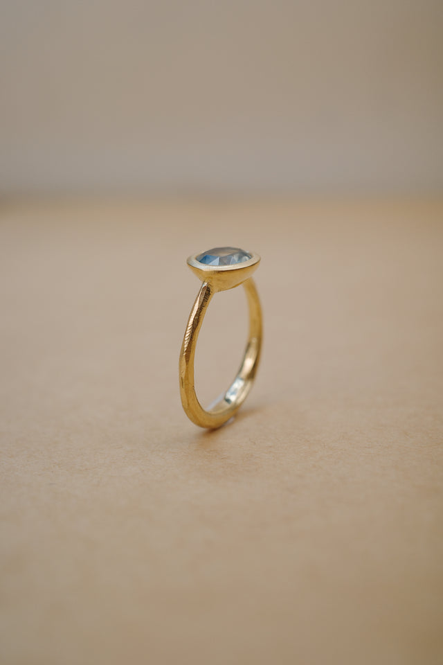 Sapphire Chalice Ring