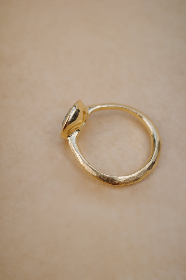 Sapphire Chalice Ring