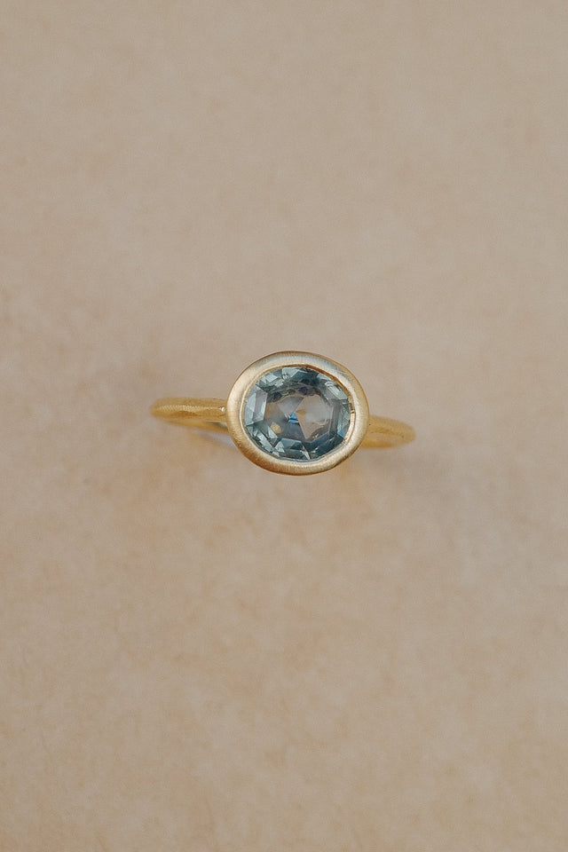 Sapphire Chalice Ring