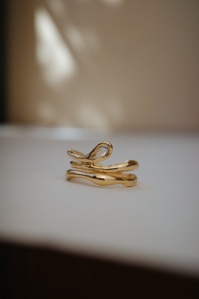 Diamond Drip Ring