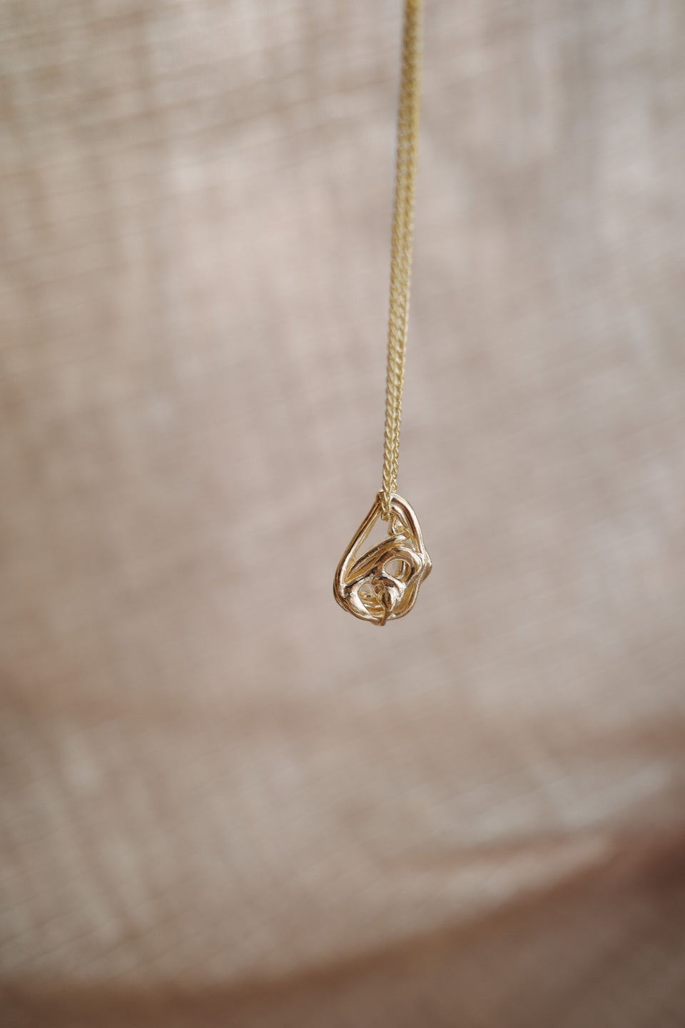 Tempest Pendant Necklaces with Rose Cut Sapphires