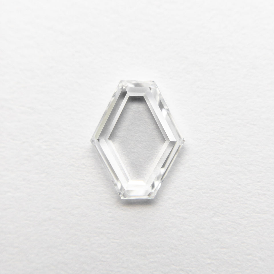 0.80ct 8.01x6.34x1.75mm Hexagon Portrait Cut 18495-07 - Misfit Diamonds