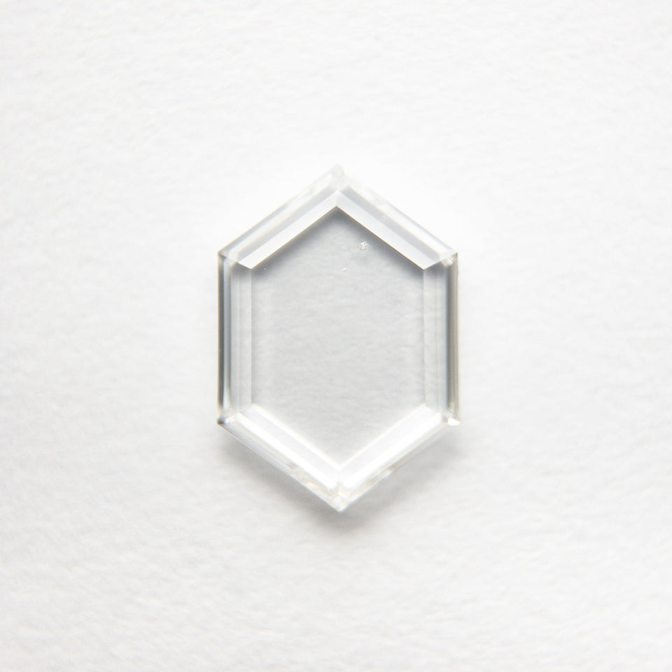 0.83ct 8.65x6.06x1.45mm SI1 F-G Hexagon Portrait Cut 18878-06 - Misfit Diamonds