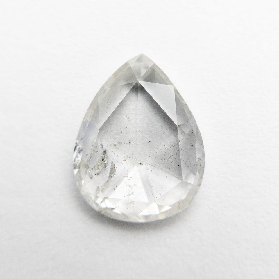 2.02ct 10.72x8.32x2.55mm Pear Rosecut 19067-17 - Misfit Diamonds
