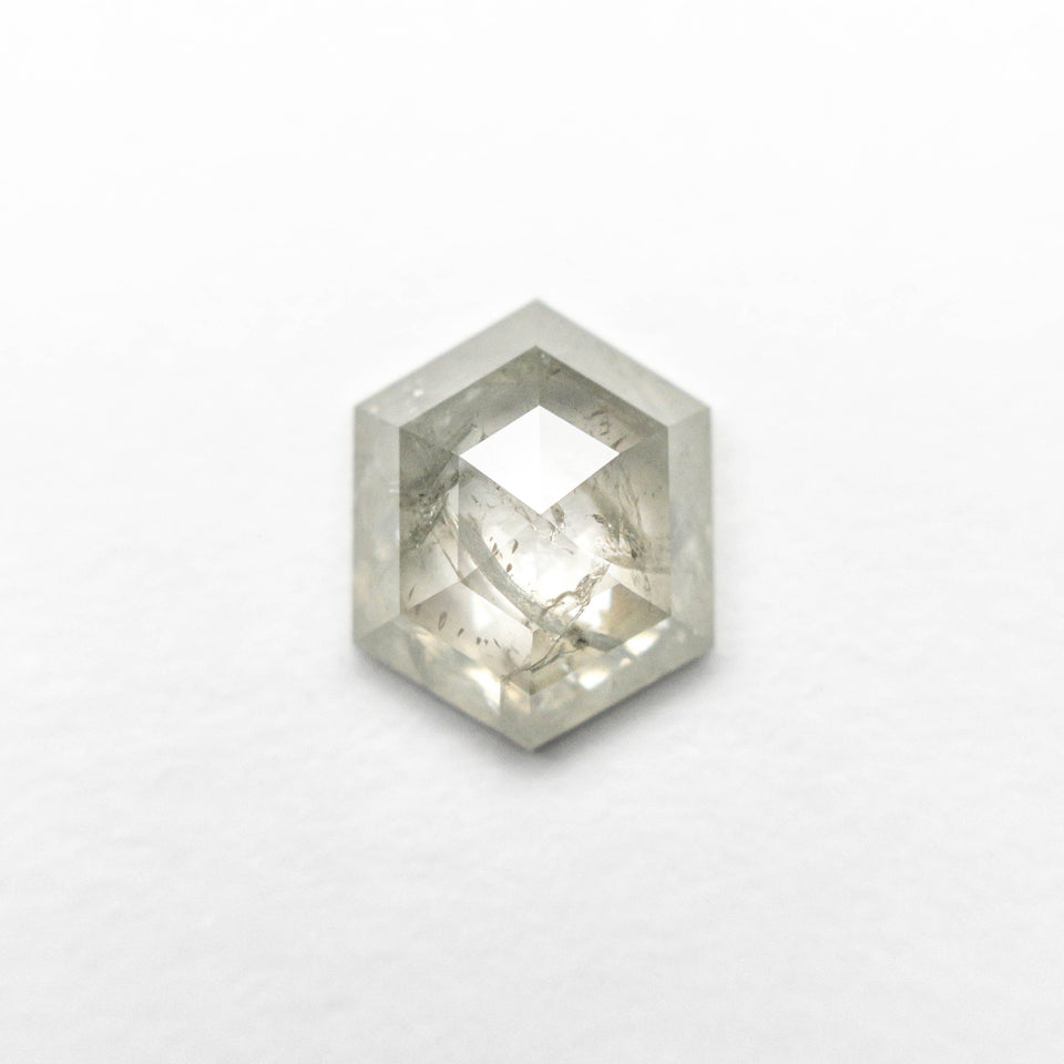 1.37ct 8.08x6.48x3.02mm Hexagon Rosecut 20018-03