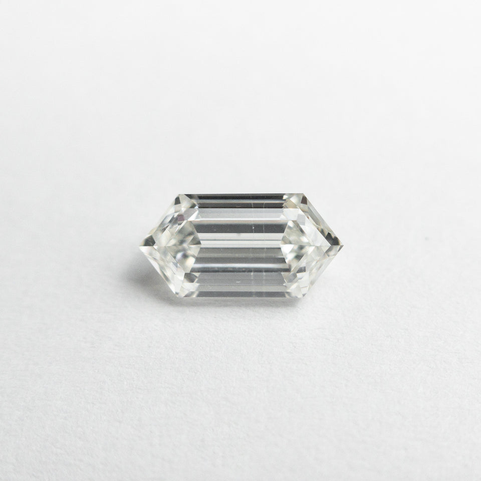 0.78ct 7.96x4.03x2.85mm SI2 G Hexagon Step Cut 20729-01