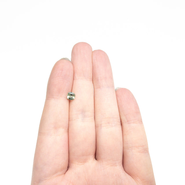 0.70ct 5.02x4.98x3.14mm CUshion Brilliant Sapphire 23466-09