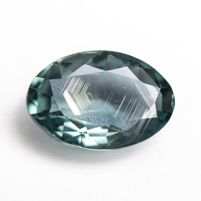 7.22ct 13.71x9.33x5.39mm Modern Antique Oval Brilliant Sapphire 23680-01