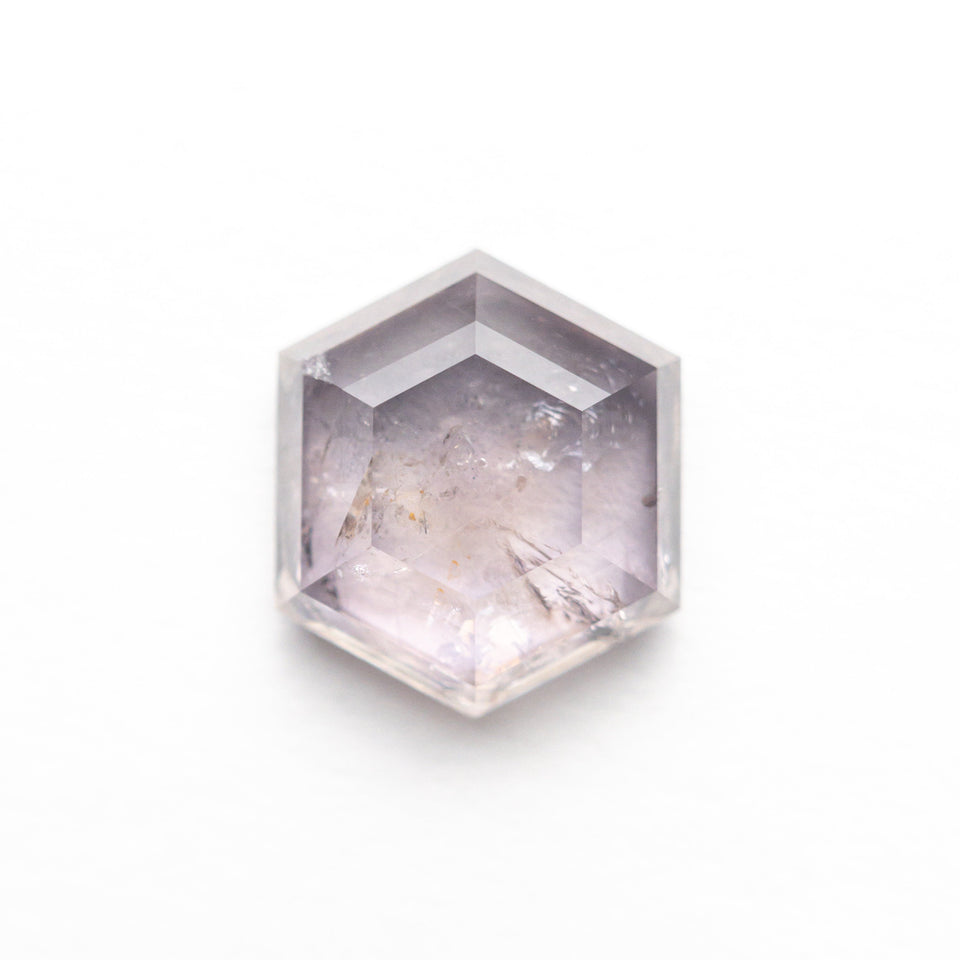 2.42ct 8.54x7.36x3.46mm Hexagon Portrait Cut Sapphire 23709-05