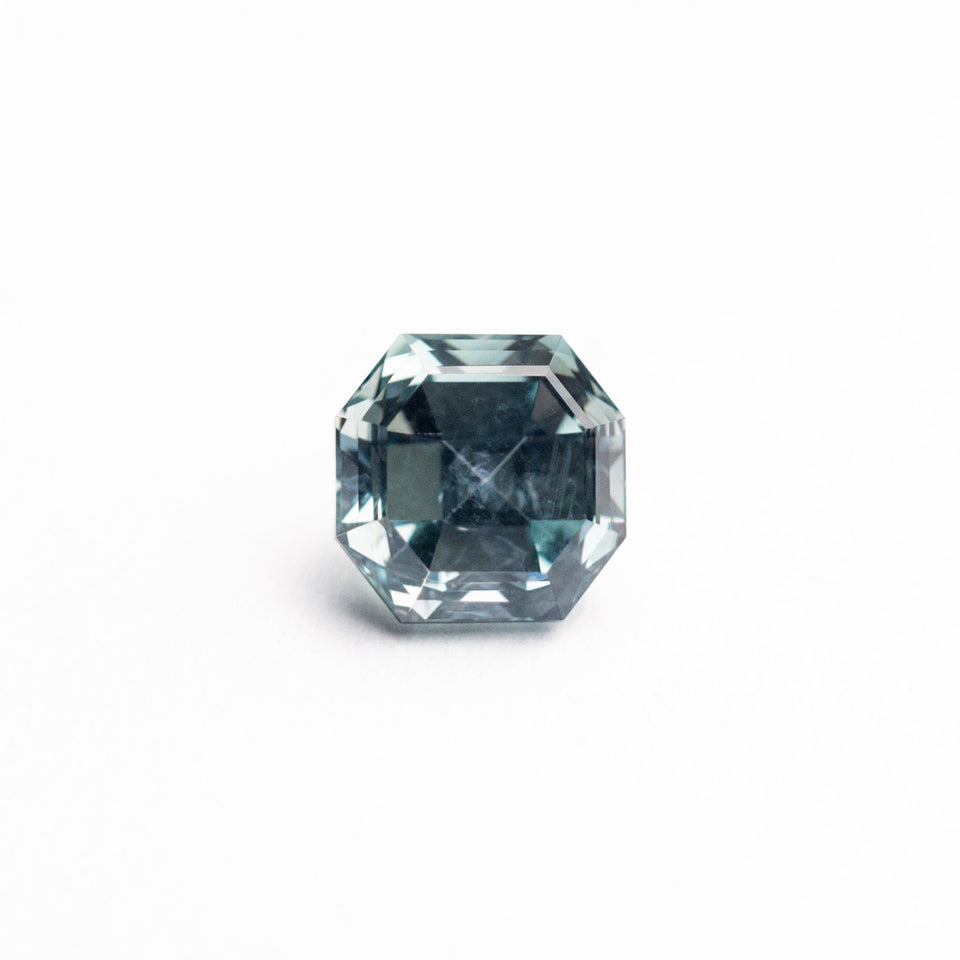 0.91ct 5.06x5.02x3.94mm Cut Corner Square Step Cut Sapphire 23903-01