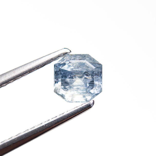 0.91ct 5.09x5.08x3.92mm Cut Corner Square Step Cut Sapphire 23903-13