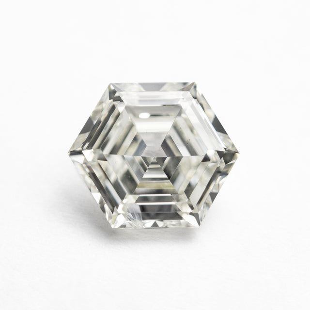 2.05ct 9.11x9.03x4.05mm GIA I1 J Hexagon Step Cut 24276-01