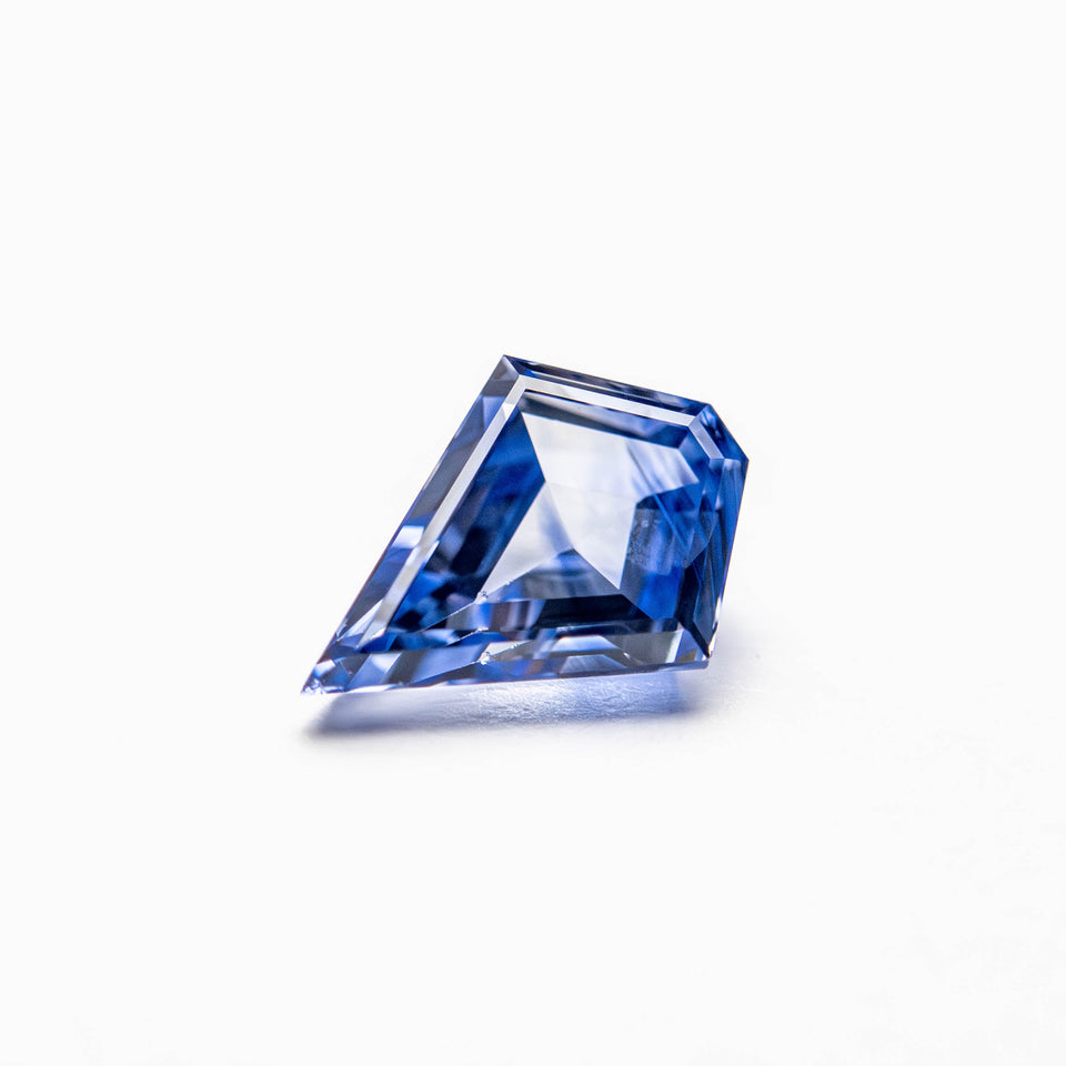 1.04ct 8.02x5.84x3.44mm Kite Step Cut Sapphire 25171-02