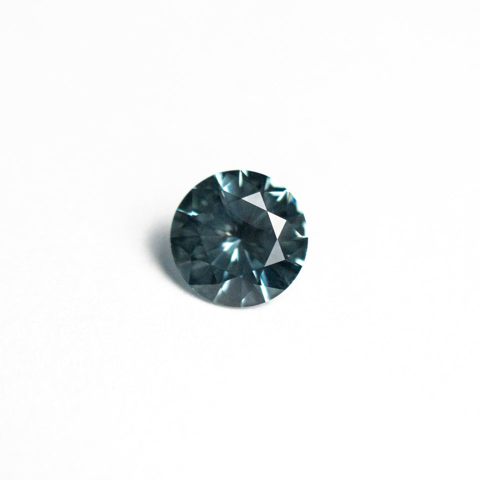 0.67ct 5.43x5.40x3.27mm Round Brilliant Sapphire 25400-01