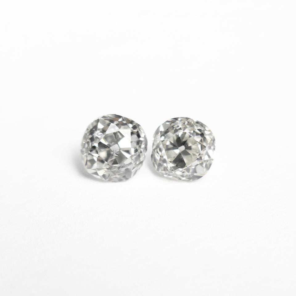 0.83cttw 2pc 4.49x4.27x3.29mm 4.32x4.00x3.20mm SI H-J Antique Old Mine Cut Matching Pair 25711-04