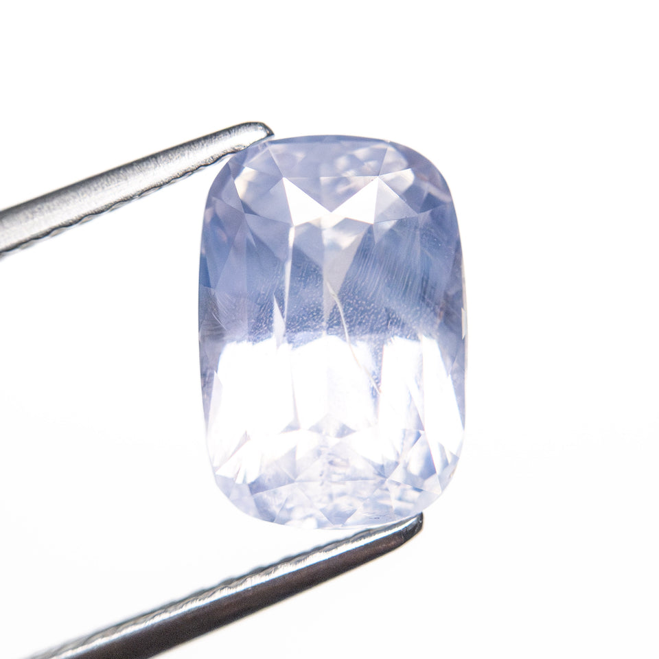 4.11ct 10.27x7.01x5.91mm Cushion Brilliant Sapphire 25873-01