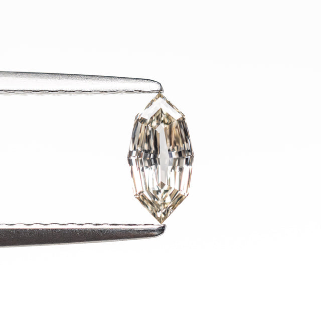 Champagne Diamond Shield Ring