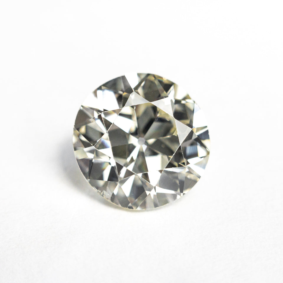 3.03ct 9.41x9.12x5.59mm GIA VS2 O-P Antique Old European Cut 26167-01