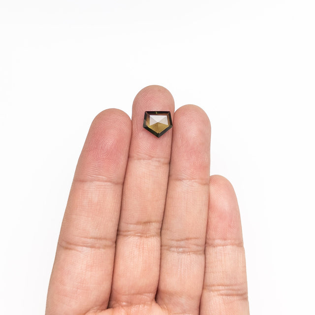 1.92ct 10.16x9.10x2.13mm Pentagon Rosecut Sapphire 26327-17