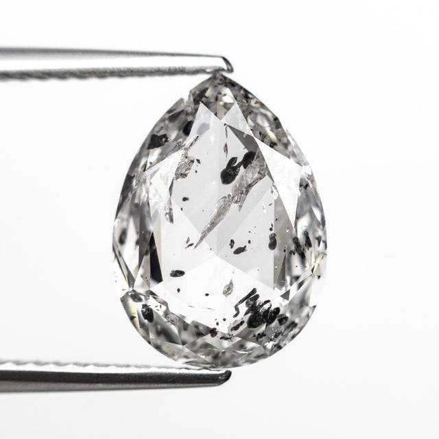 3.01ct 12.41x9.00x3.23mm Pear Rosecut 26536-01