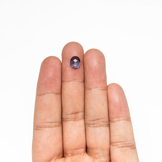 1.16ct 8.06x6.61x2.45mm Oval Rosecut Sapphire 26584-01